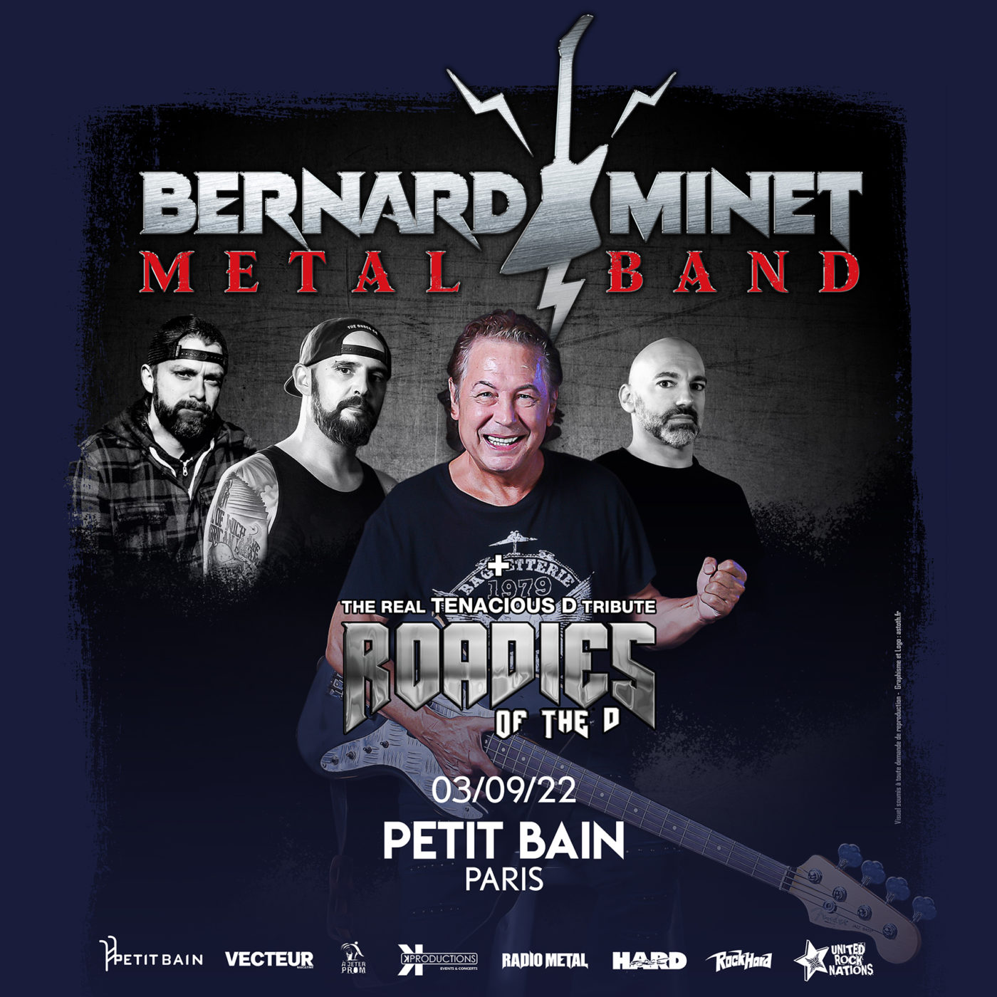 Bernard Minet Metal Band | Petit Bain – Équipement Culturel Flottant