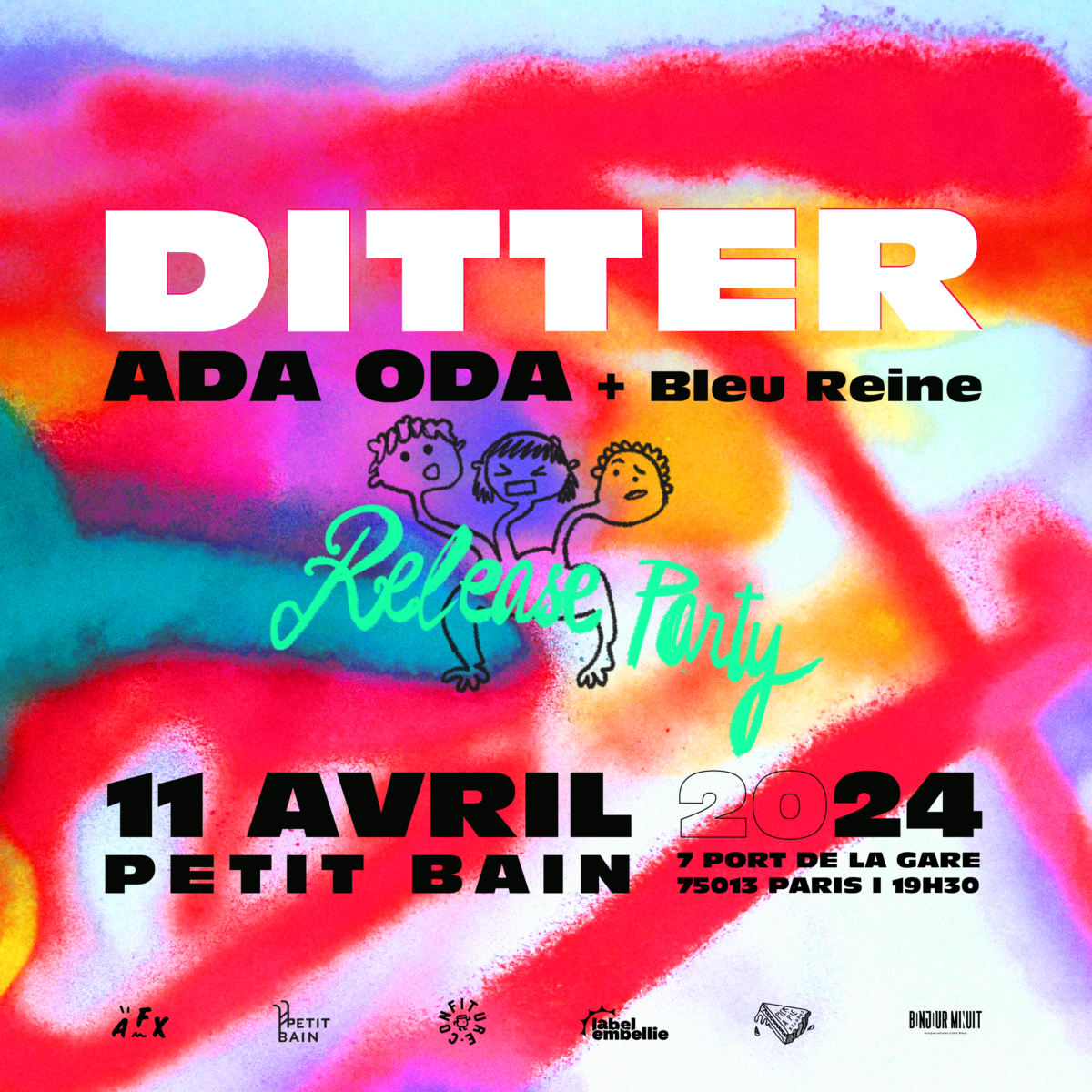 DITTER + ADA ODA + Bleu Reine