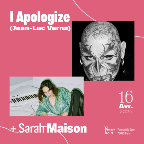 I Apologize + Sarah Maison