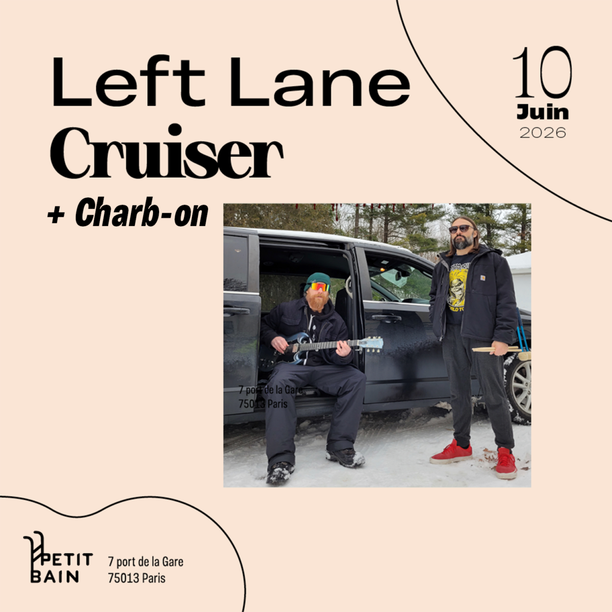 Left Lane Cruiser + Charb-on